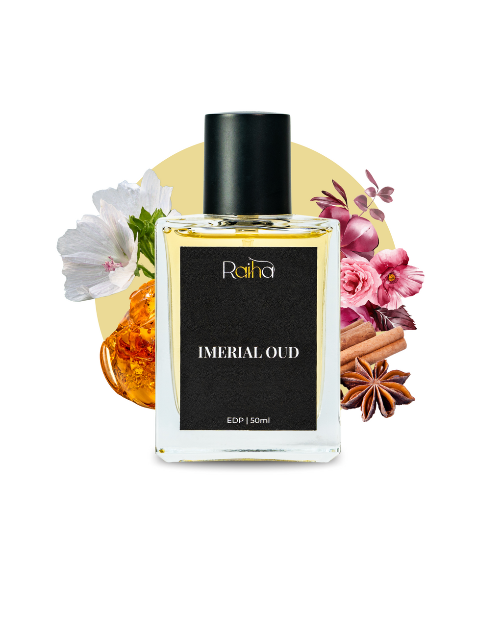 Imerial Oud Majesty - Premium Rose & Amber Fragrance